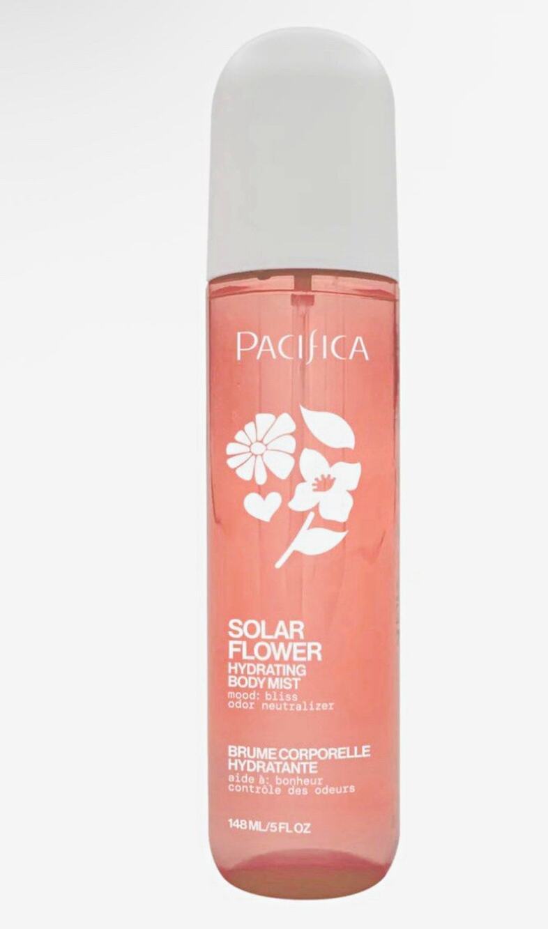 Pacifica Solar Flower Hydrating Body Mist 5 fl oz Unisex Bergamot Jasmine